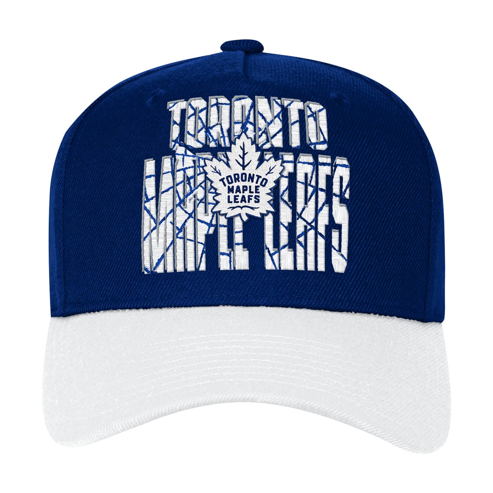 Toronto Maple Leafs Outerstuff Youth Ice Breaker Adjustable Hat - Navy/White