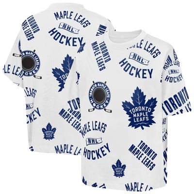  Toronto Maple Leafs Outerstuff Youth Unstoppable Elevated T-Shirt - White