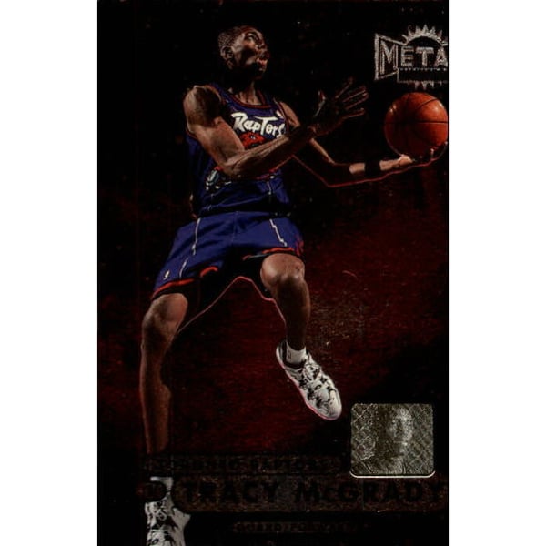 1997-98 Metal Universe Championship #36 Tracy McGrady RC
