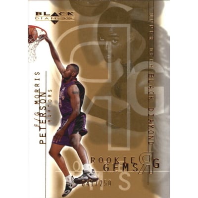 2000-01 Black Diamond Gold #120 Morris Peterson