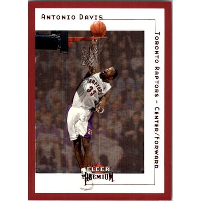 2001-02 Fleer Premium Star Rubies #92 Antonio Davis