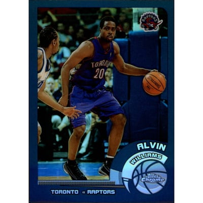 2002-03 Topps Chrome Refractors #66 Alvin Williams