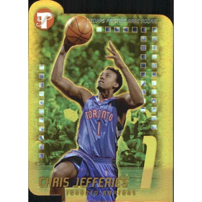 2002-03 Topps Pristine Refractors Gold #104 Chris Jefferies R