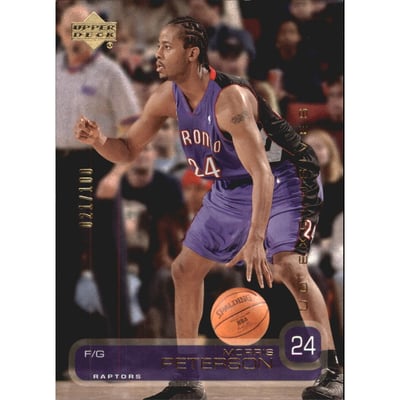 2002-03 Upper Deck Exclusives #163 Morris Peterson