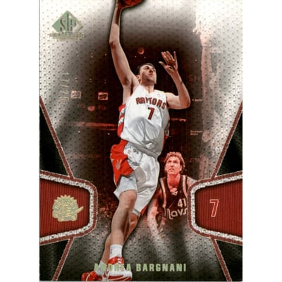 2007-08 SP Game Used Gold #93 Andrea Bargnani