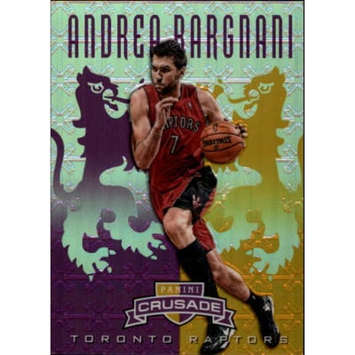 2012-13 Panini Crusade Insert Purple #250 Andrea Bargnani