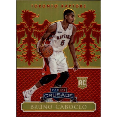 2014-15 Panini Excalibur Crusade Red #184 Bruno Caboclo