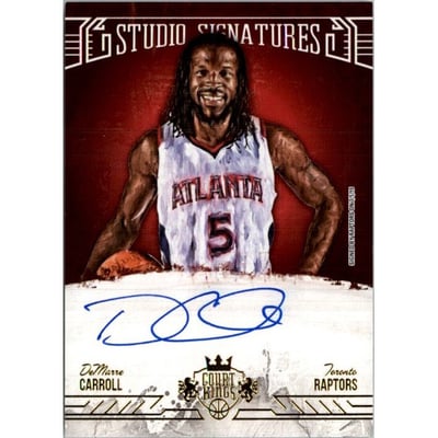 2015-16 Court Kings Studio Signatures #SSDC DeMarre Carroll/99