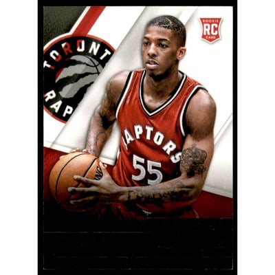 2015-16 Prestige Bonus Shots Purple #233 Delon Wright