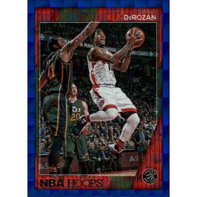 2016-17 Hoops Blue Checkerboard #111 DeMar DeRozan