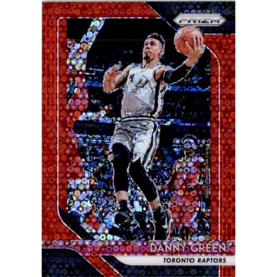 2018-19 Panini Prizm Prizms Fast Break Red #43 Danny Green