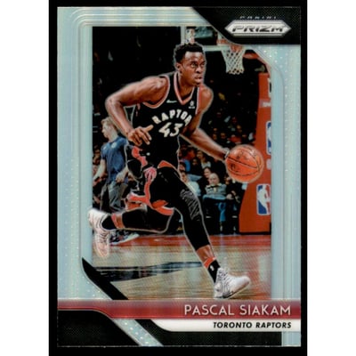 2018-19 Panini Prizm Prizms Silver #83 Pascal Siakam