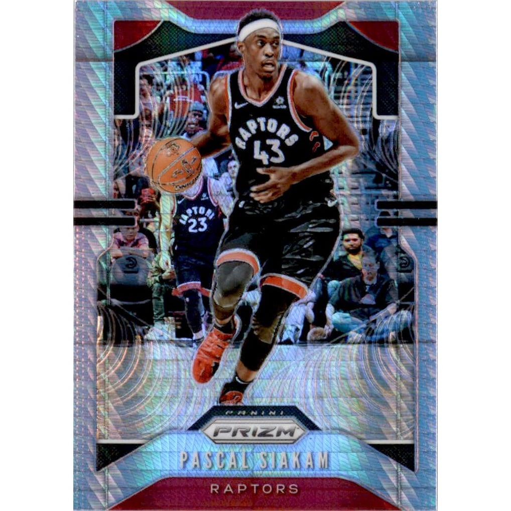 2019-20 Panini Prizm Prizms Hyper #156 Pascal Siakam