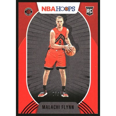 2020-21 Hoops Red #242 Malachi Flynn