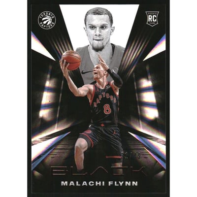 2020-21 Panini Black Copper #80 Malachi Flynn
