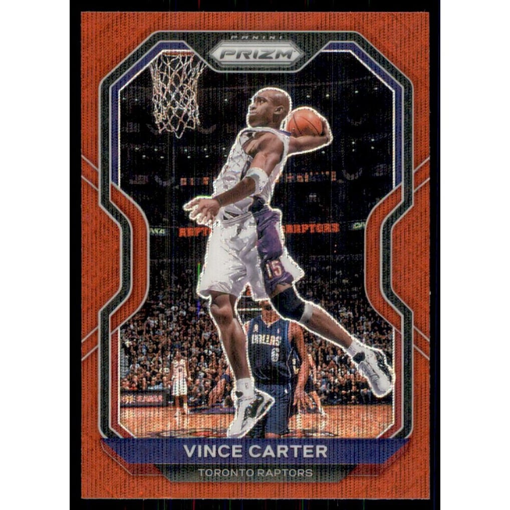 2020-21 Panini Prizm Prizms Ruby Wave #117 Vince Carter