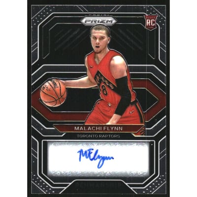 2020-21 Panini Prizm Rookie Penmanship #47 Malachi Flynn