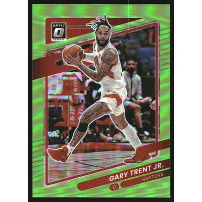 2021-22 Donruss Optic Lime Green #46 Gary Trent Jr.