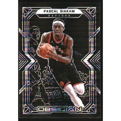 2021-22 Panini Obsidian Electric Etch Asia #87 Pascal Siakam