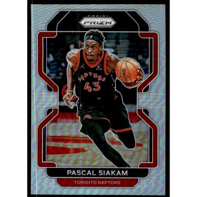 2021-22 Panini Prizm Prizms Silver #174 Pascal Siakam