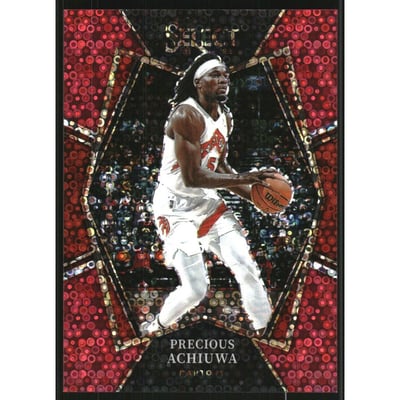 2021-22 Select Prizms Red Disco #149 Precious Achiuwa