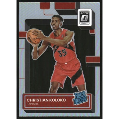 2022-23 Donruss Optic Holo #212 Christian Koloko RR