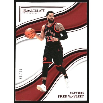 2022-23 Immaculate Collection Red #12 Fred VanVleet