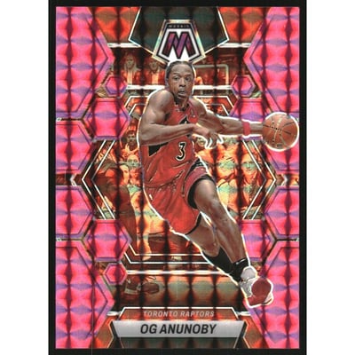 2022-23 Panini Mosaic Mosaic Pink #136 OG Anunoby