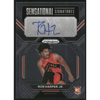 2022-23 Panini Prizm Sensational Signatures #57 Ron Harper Jr.