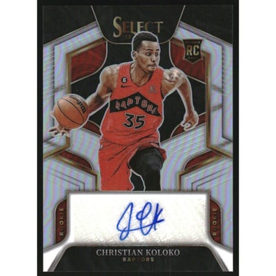 2022-23 Select Rookie Signatures #25 Christian Koloko/249
