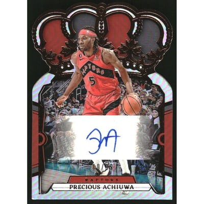 2023-24 Crown Royale Crown Autographs #41 Precious Achiuwa