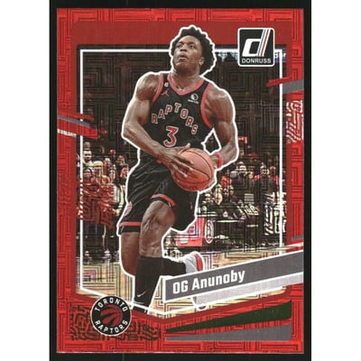 2023-24 Donruss Choice Red #151 OG Anunoby