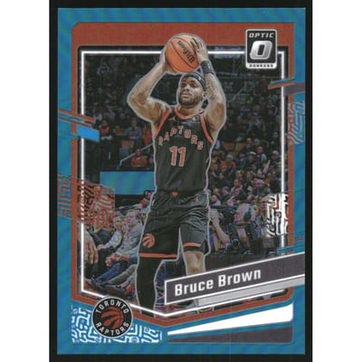 2023-24 Donruss Optic Aqua #39 Bruce Brown