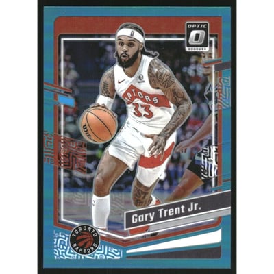 2023-24 Donruss Optic Aqua #49 Gary Trent Jr.