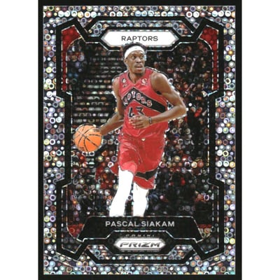 2023-24 Panini Prizm Prizms Fast Break #30 Pascal Siakam