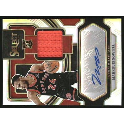 2023-24 Select Rookie Jersey Autographs #7 Markquis Nowell