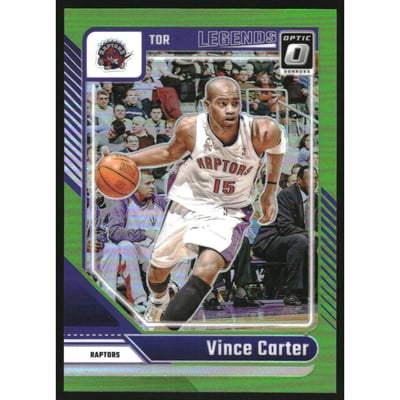 2024-25 Donruss Optic Lime Green #245 Vince Carter LGD
