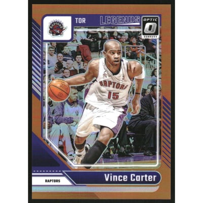 2024-25 Donruss Optic Orange #245 Vince Carter LGD