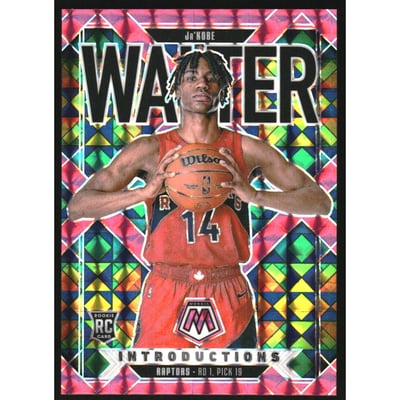 2024-25 Panini Mosaic Introductions Mosaic Pink #3 Ja'Kobe Walter