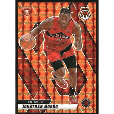 2024-25 Panini Mosaic Mosaic Orange #235 Jonathan Mogbo