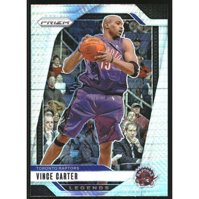 2024-25 Panini Prizm Prizms Hyper #295 Vince Carter