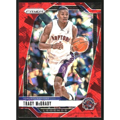 2024-25 Panini Prizm Prizms Red Ice #273 Tracy McGrady