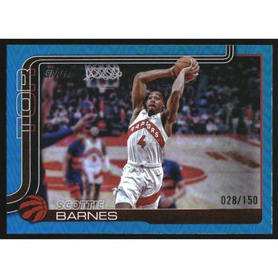 2025-26 Topps Blue Rainbow #31 Scottie Barnes