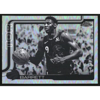 2025-26 Topps Chrome Negative Refractors #225 RJ Barrett
