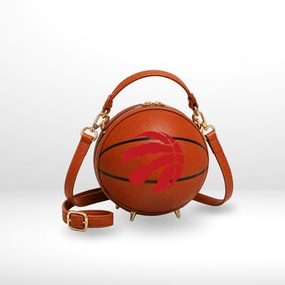 Toronto Raptors by Jill Martin Basketball Crossbody Fan Bag