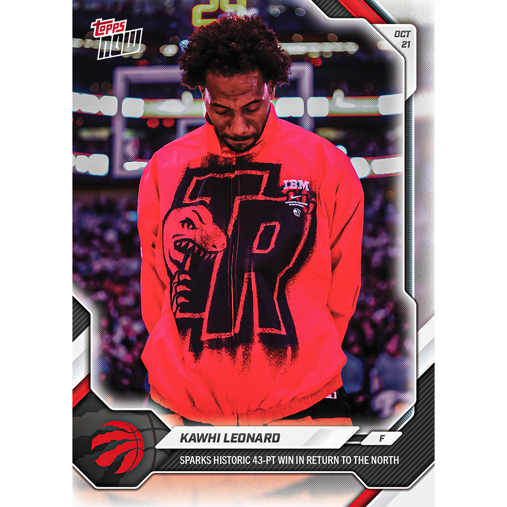 Kawhi Leonard - 2026-27 NBA Topps NOW® - Card 8 - LOOK FOR SHORT PRINTS