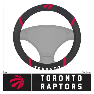 Toronto Raptors Logo Brands Steering Wheel Cover