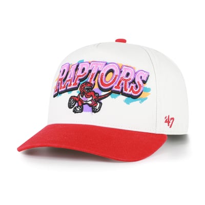  Toronto Raptors '47 City Paint Hitch Adjustable Hat - Cream