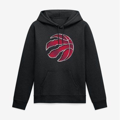 Toronto Raptors Big & Tall Forged Mascot Hoodie - Black