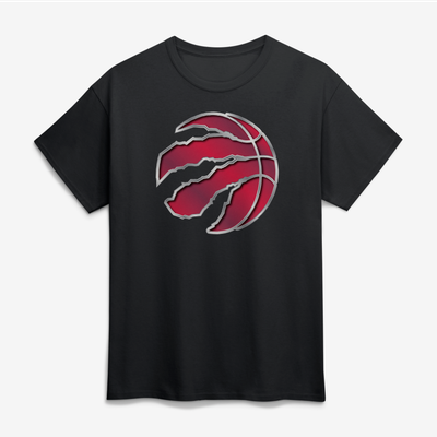Toronto Raptors Big & Tall Forged Mascot T-Shirt - Black